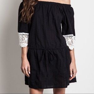 Off-the-Shoulder Accent Dress NWT
